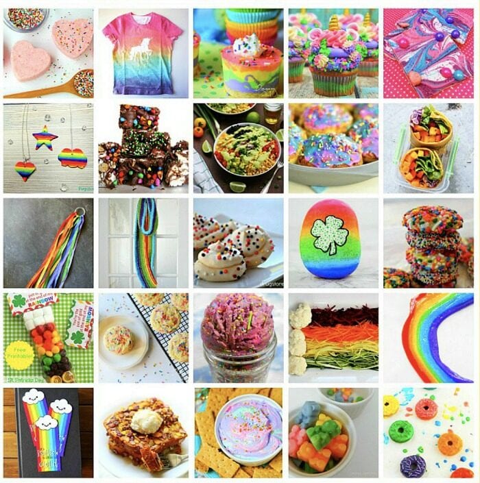 Learn with Play at Home: Rainbow Birthday Party Ideas