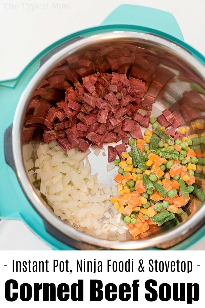 Leftover Corned Beef Soup Recipe - Instant Pot Corned Beef Soup