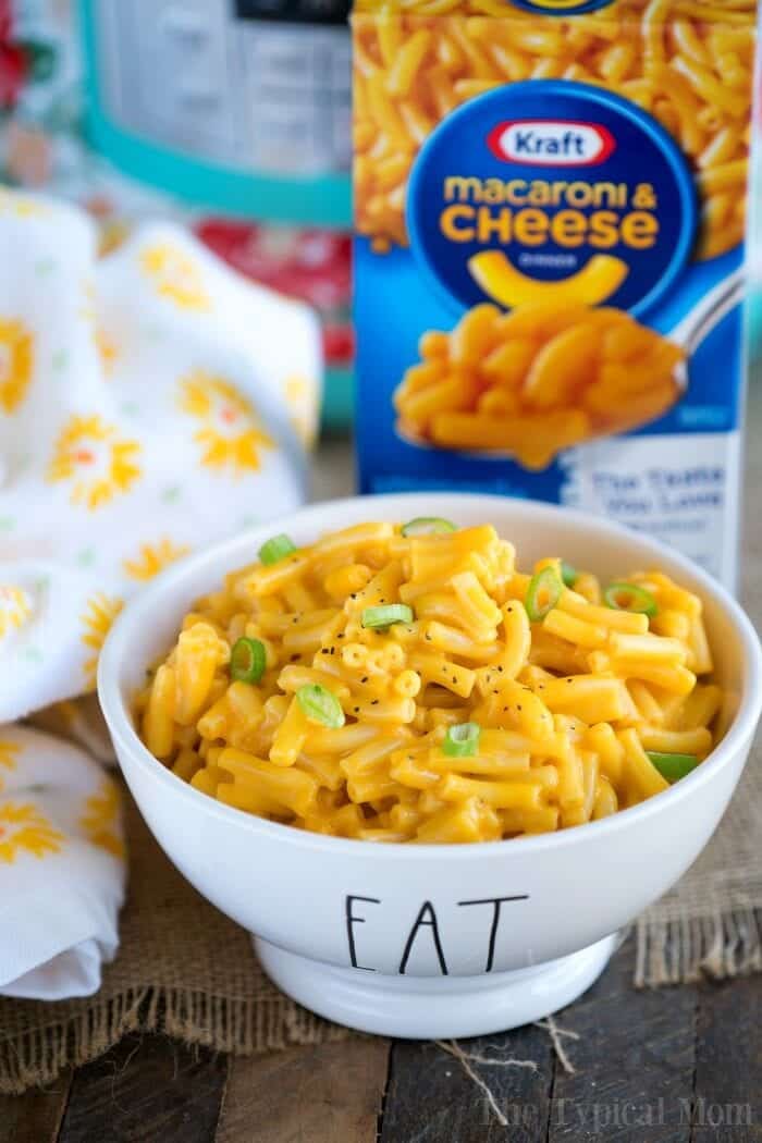 Instant Pot Kraft Mac and Cheese - Mae's Menu