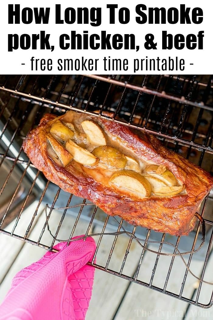 Smoking Meat Time Chart