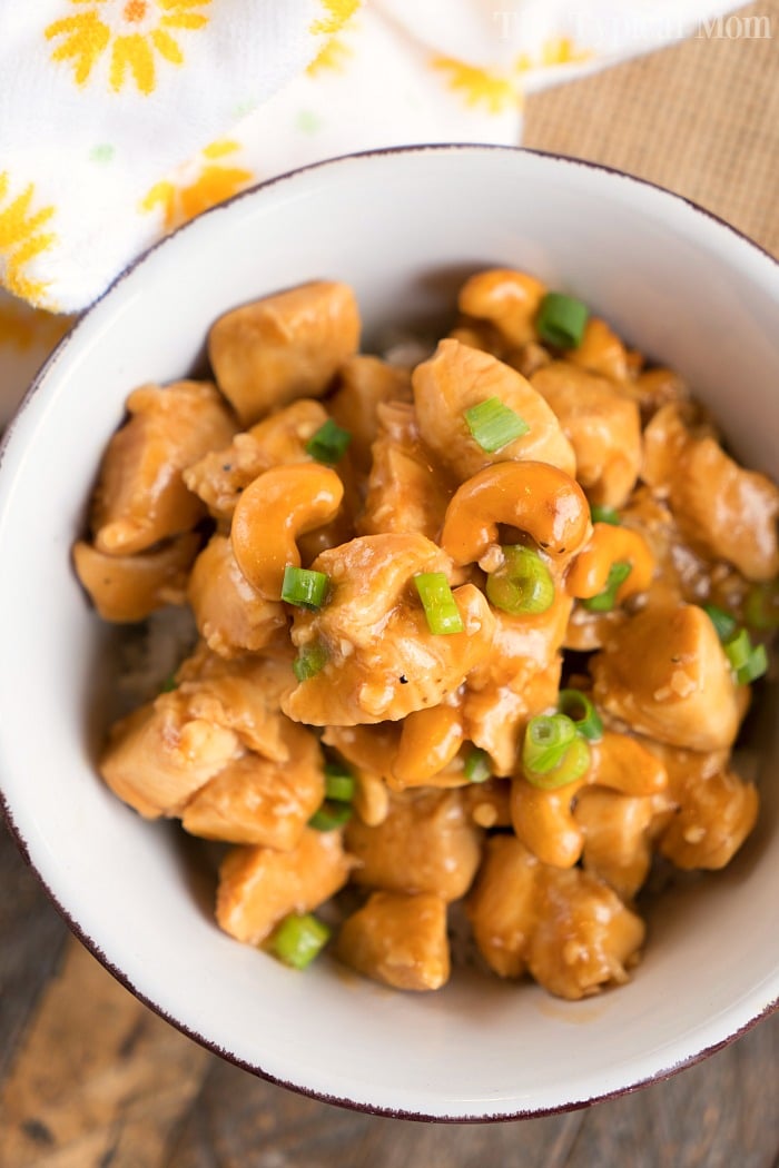 Pressure Cooker Cashew Chicken