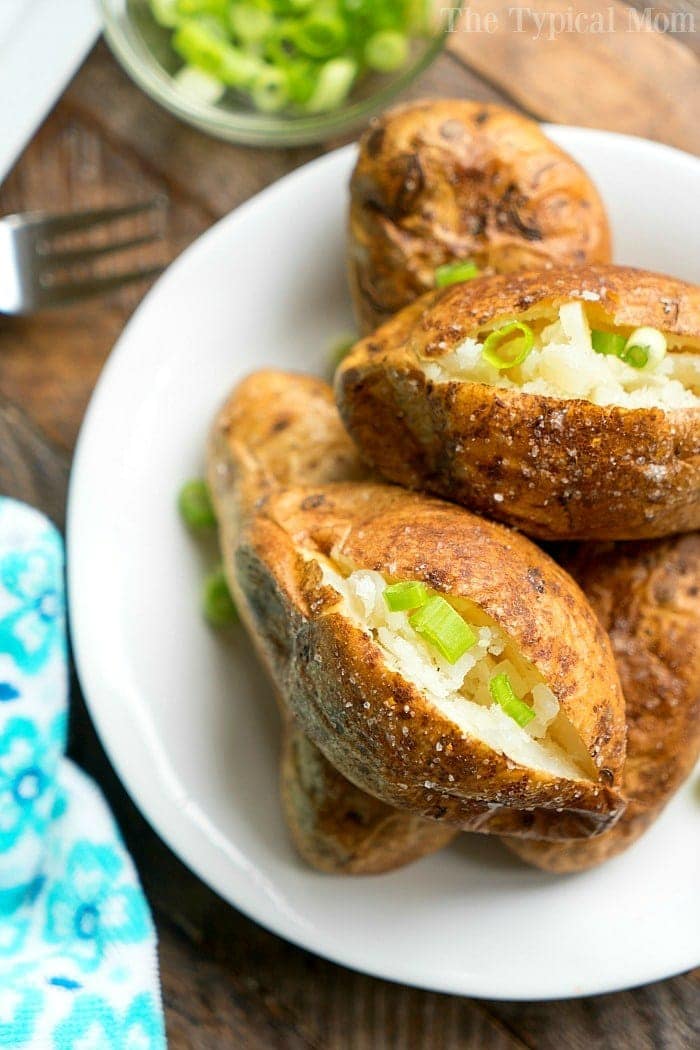 Air Fryer Baked Potatoes - Know Your Produce