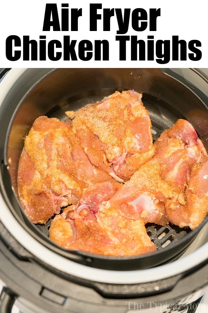 BoneIn Air Fryer Chicken Thighs Ninja Foodi Chicken Thighs Recipe