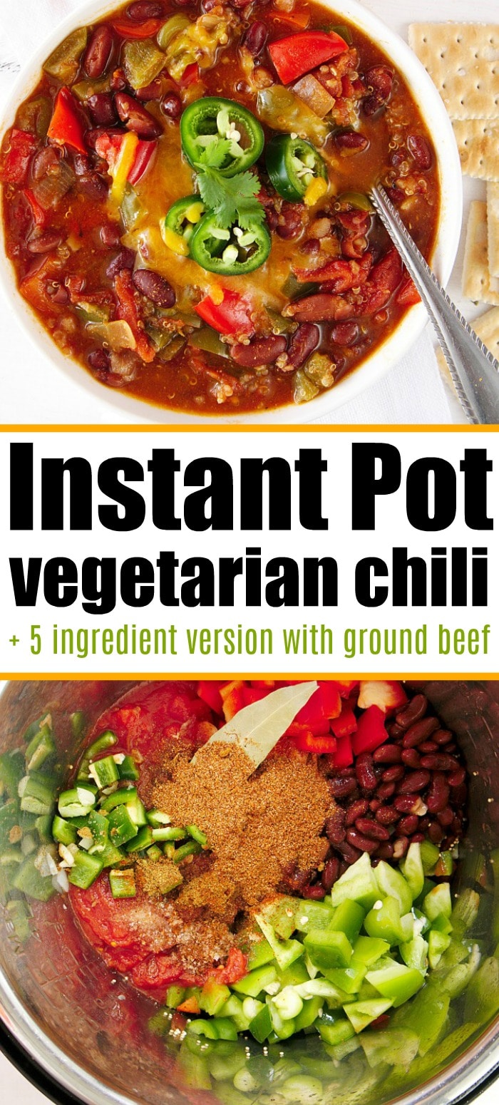 The BEST Instant Pot Chili Recipe