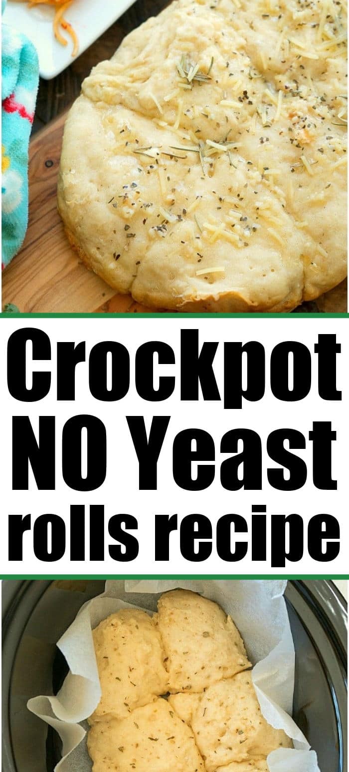 No Yeast Slow Cooker Rolls Easy Crockpot Rolls Recipe