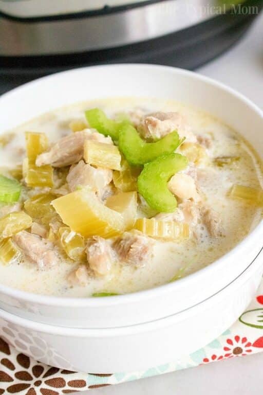 Instant Pot Cream of Celery Soup Ninja Foodi Celery Soup