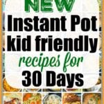 instant pot kid recipes