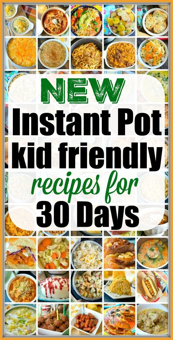 Kid friendly best sale instant pot recipes