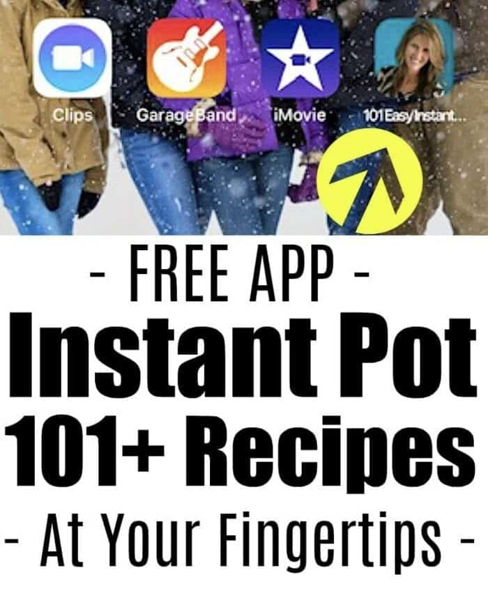 instant pot recipes app