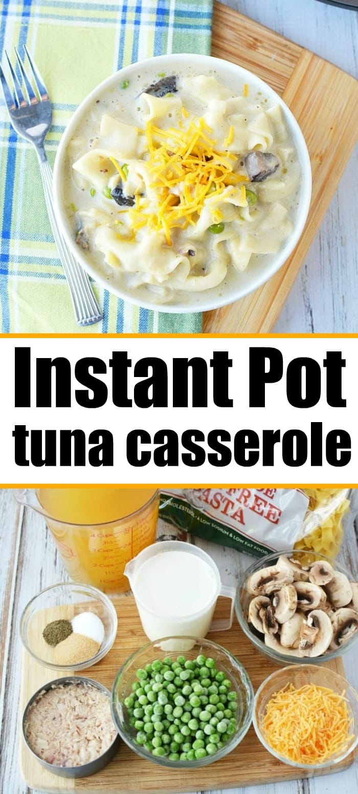 Pressure Cooker Tuna Noodle Casserole Instant Pot