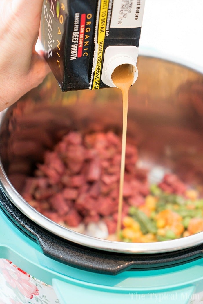 leftover Corned Beef Soup