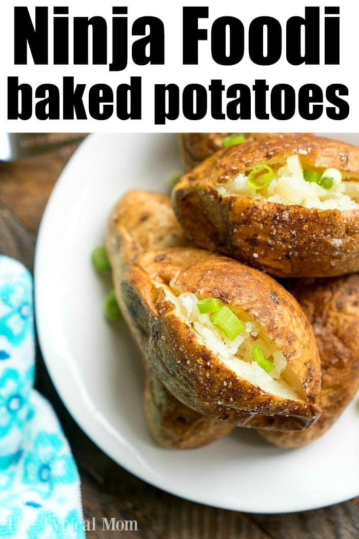 Baked potato in ninja toaster online oven