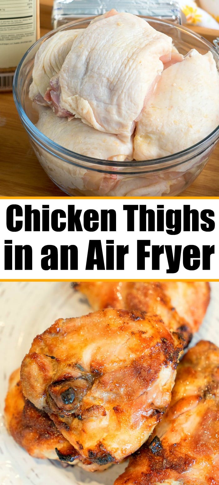 BoneIn Air Fryer Chicken Thighs Ninja Foodi Chicken Thighs Recipe