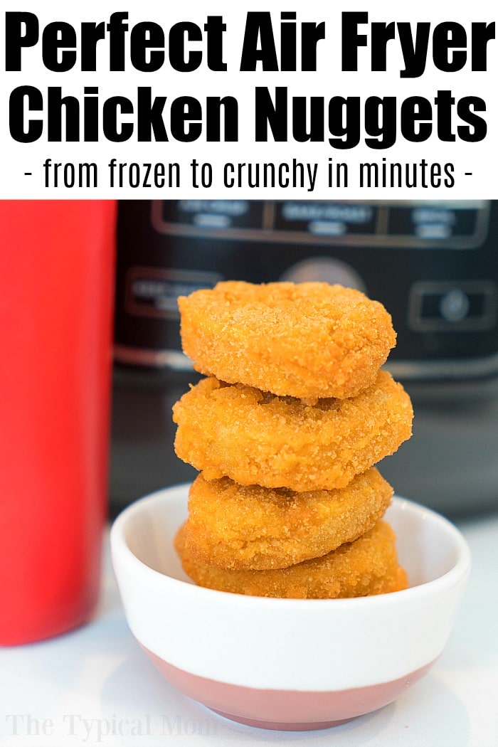 air fry frozen chicken nuggets ninja