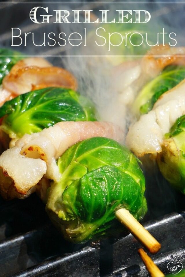 How to Cook Brussel Sprouts on a Grill Grilled Brussels Bacon