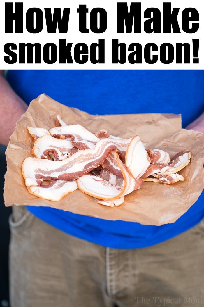 Premium Photo  Sliced smoked bacon on wrapping paper