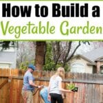 building a garden