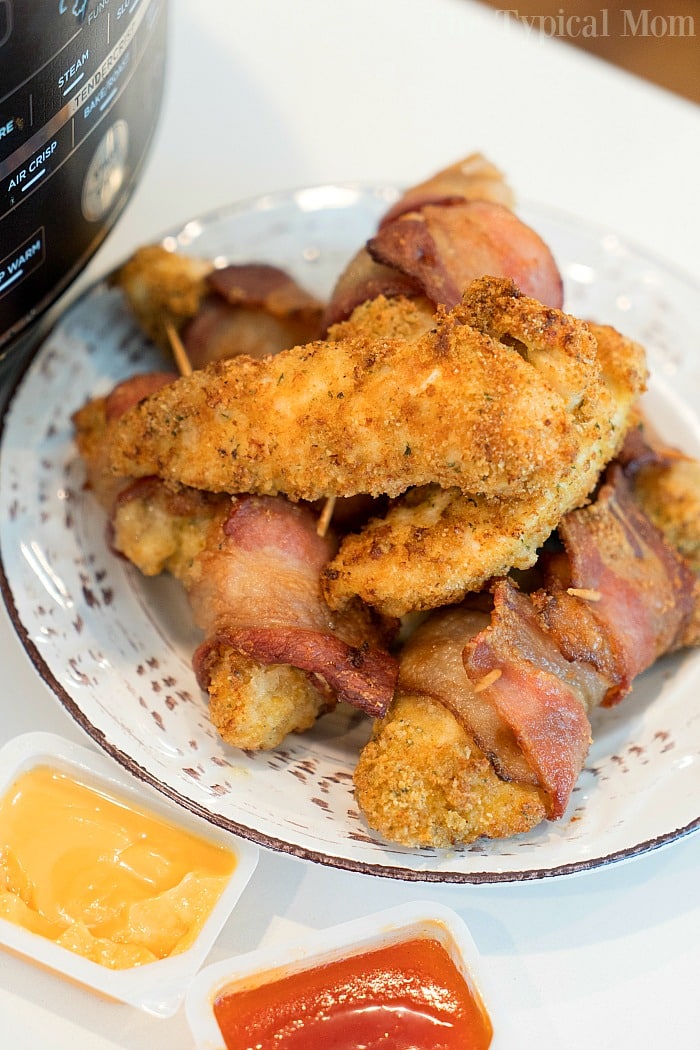 Ninja Foodi Chicken Tenders Homemade Air Fryer Chicken Strips