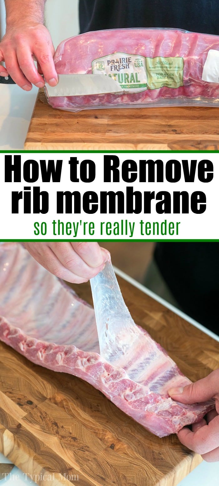 Removing Membrane From Ribs How to Remove Rib Membrane