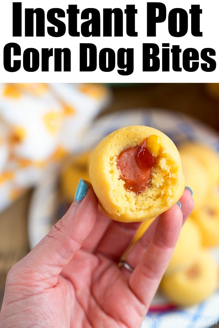 Instant Pot Corn Dog Bites Ninja Foodi Corn Dog Bites