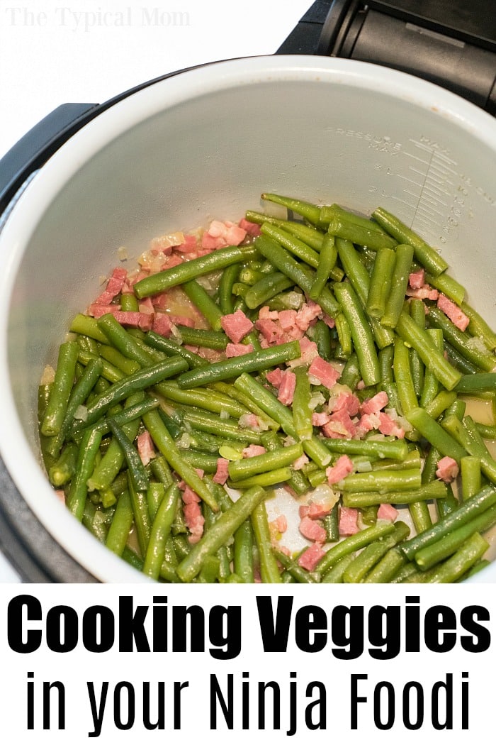 Ninja Foodi Green Beans and Bacon Side Dish Recipe