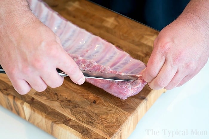 how to remove membrane from beef liver