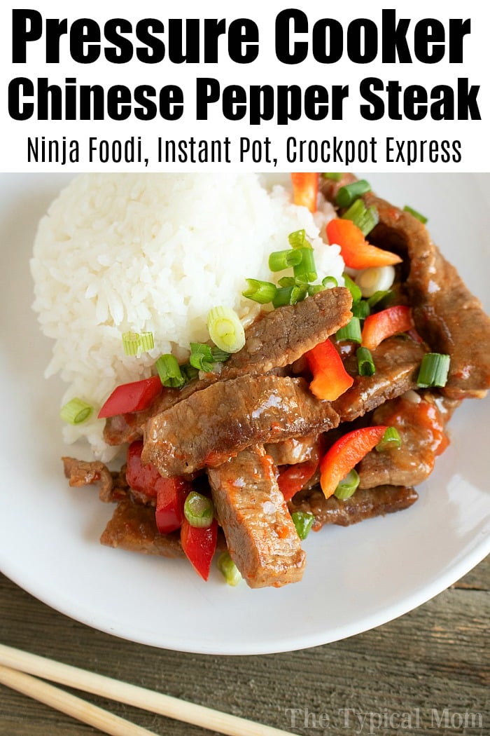 beef pepper steak instant pot