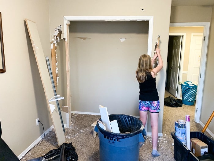 Turning a Bedroom into a Closet