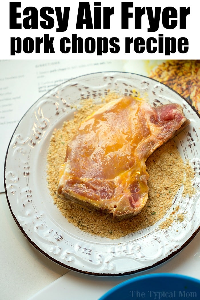 instant omni air fry pork chops