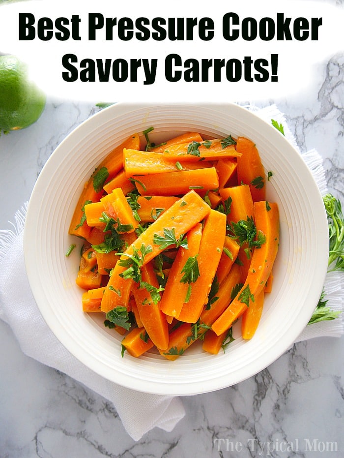 Crockpot Express Glazed Carrots - Simple and Seasonal