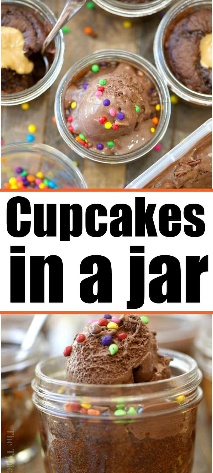 Cupcakes in a Jar - Copycat Wicked Good Cupcakes in a Jar