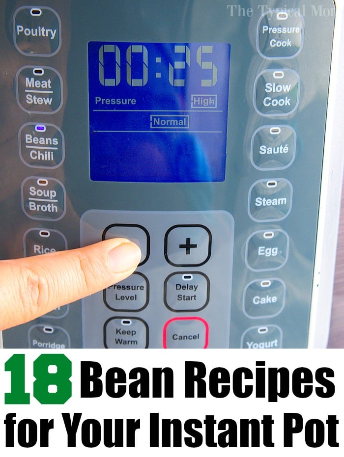 instant pot bean recipes