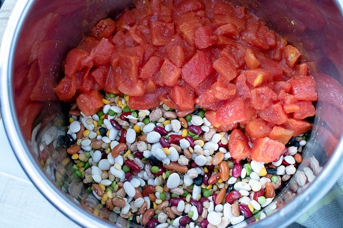 instant pot beef bean chili