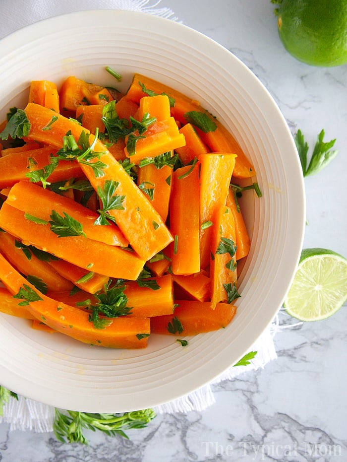 Instant Pot Steamed Carrots - Simmer to Slimmer