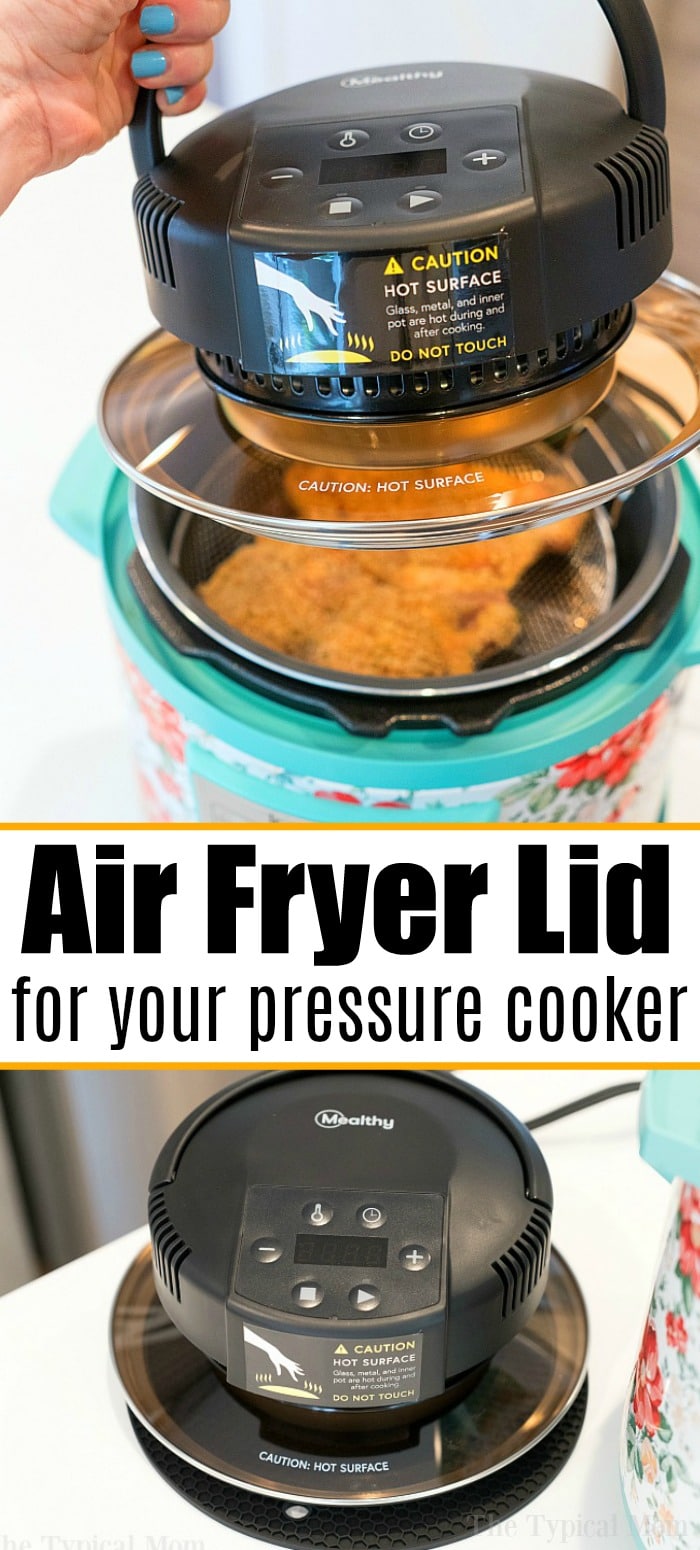 Mealthy CrispLid Turns Your Pressure Cooker into an Air Fryer!