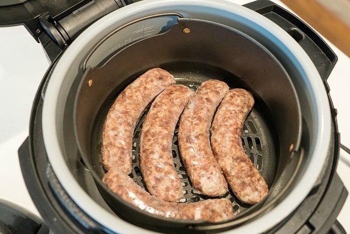 Ninja Foodi Sausage Links or Brats - Fresh or Frozen