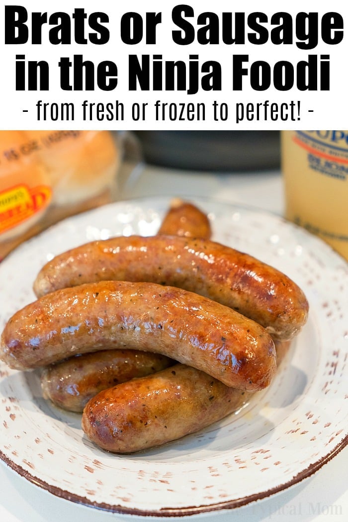 Ninja Foodi Sausage Links or Brats Fresh or Frozen