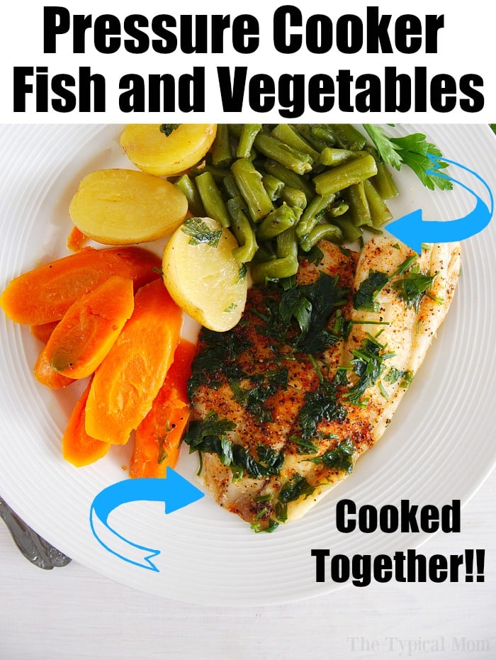 Instant Pot Tilapia and Vegetables Together Ninja Foodi Fish Recipe