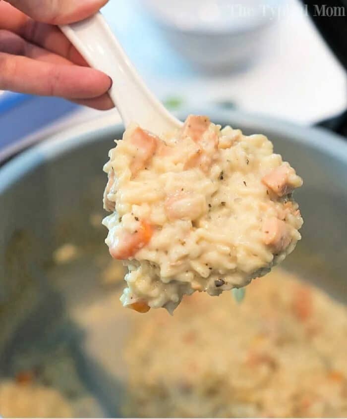 Pressure Cooker Creamy Chicken and Rice Casserole The Typical Mom