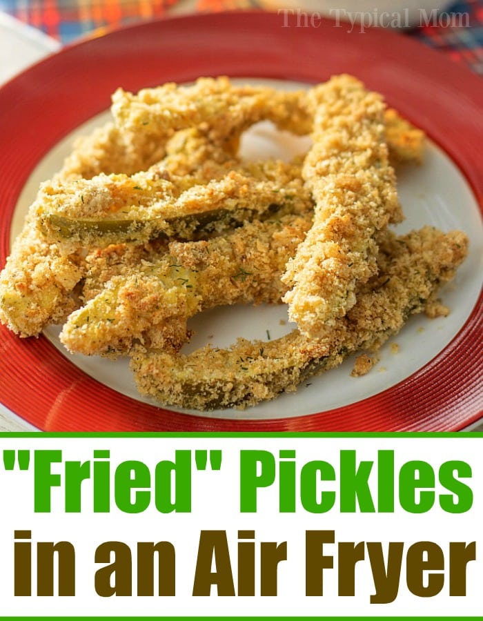 Easy Air Fryer Crunchy Fried Pickles Resipes my Familly