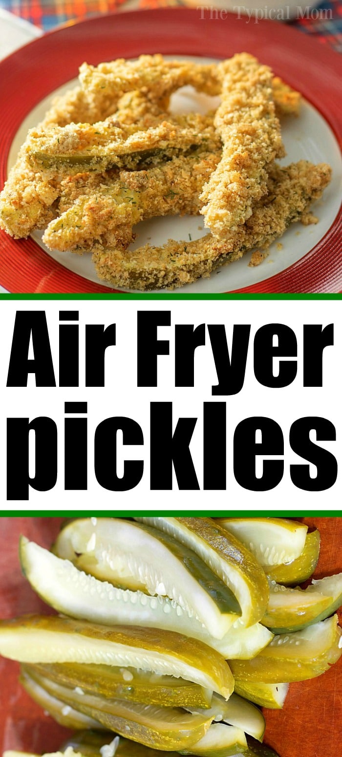 Air Fryer Fried Pickles with Pork Rinds Ninja Foodi Fried Pickles