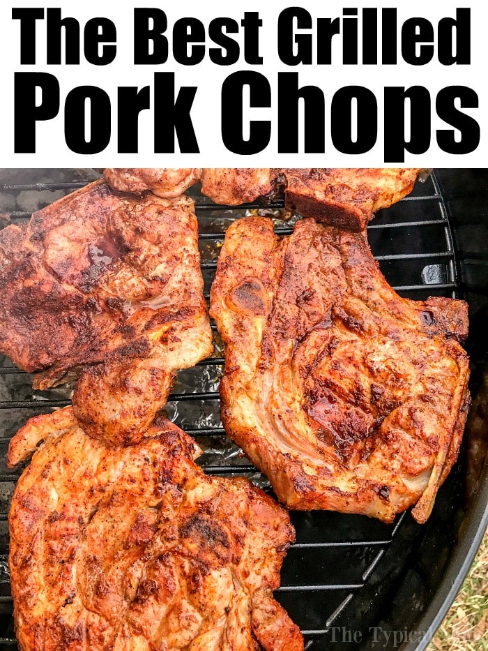 Dry Rub Grilled Pork Chops - Grilled Pork Chops with Dry Rub