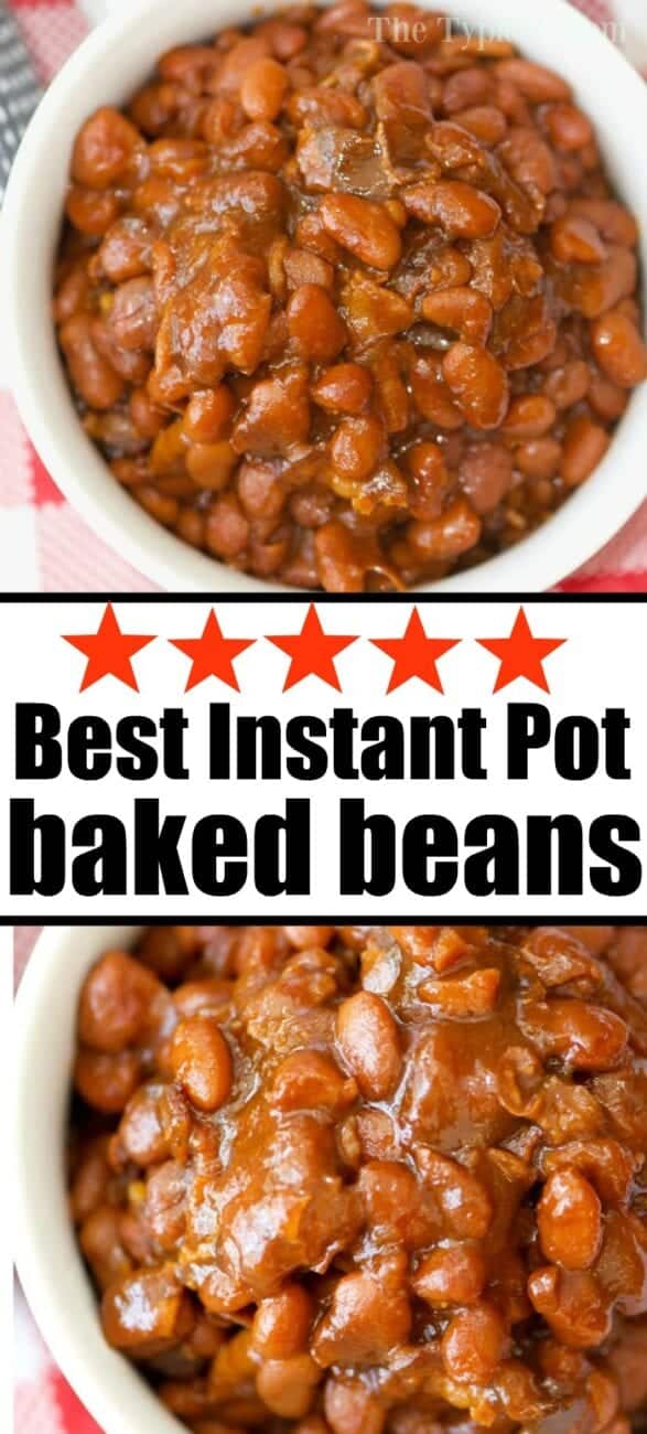 No Soak Instant Pot Baked Beans - Ninja Foodi Recipe