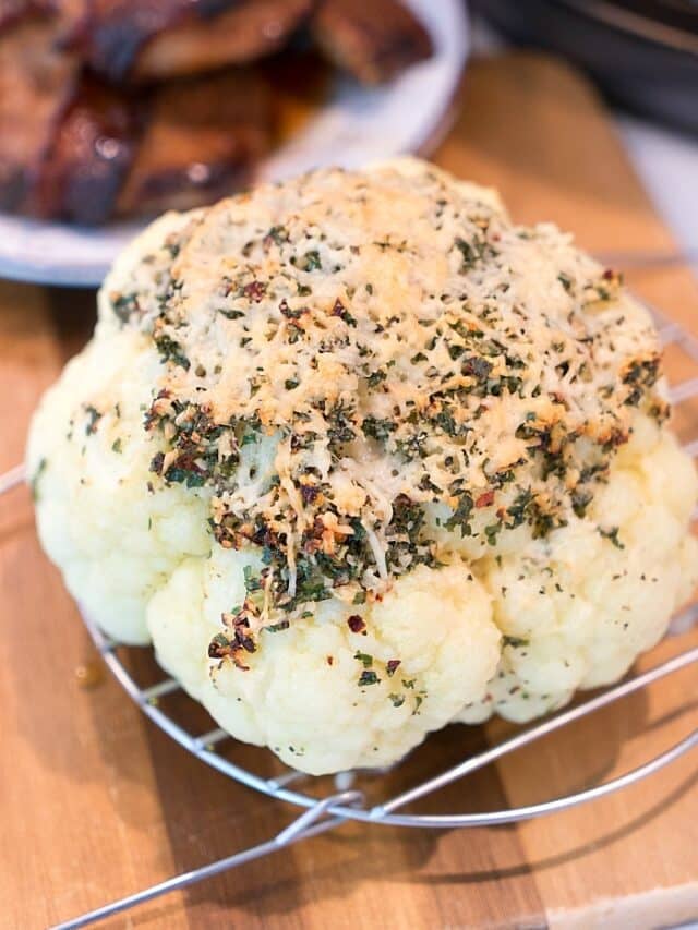 Instant Pot Whole Cauliflower · The Typical Mom