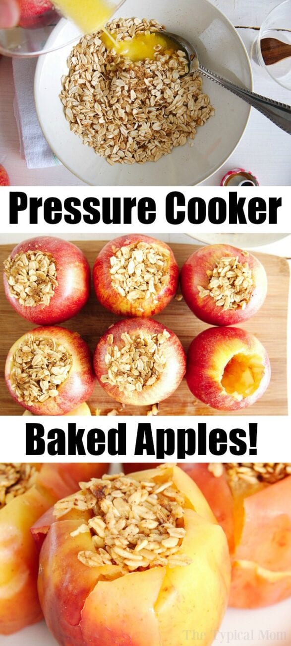 Pressure Cooker Baked Apples Ninja Foodi Baked Apples