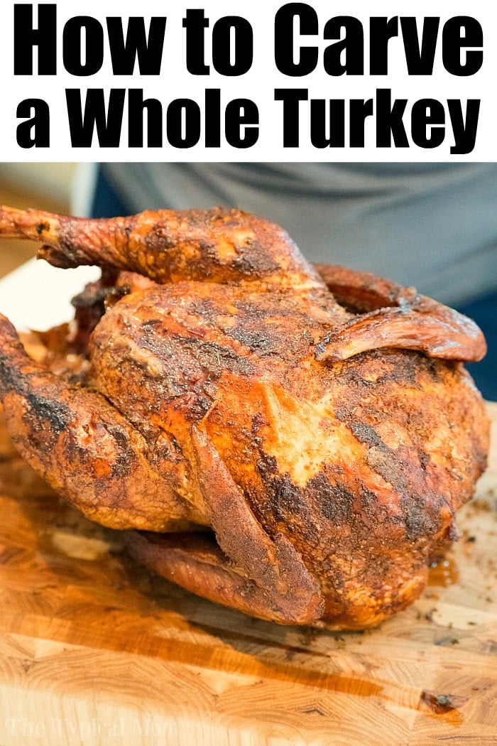 how to carve a turkey