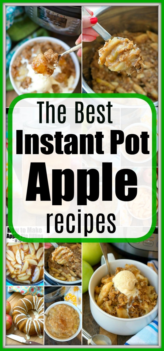 instant pot apple recipes