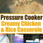 instant pot chicken and rice casserole