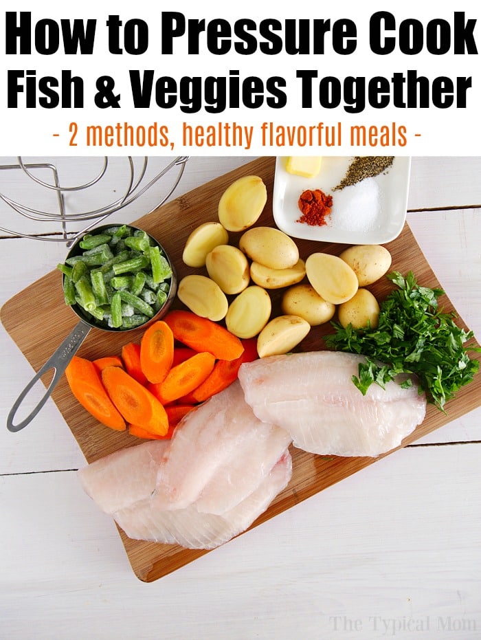 Instant pot steamed fish and online vegetables