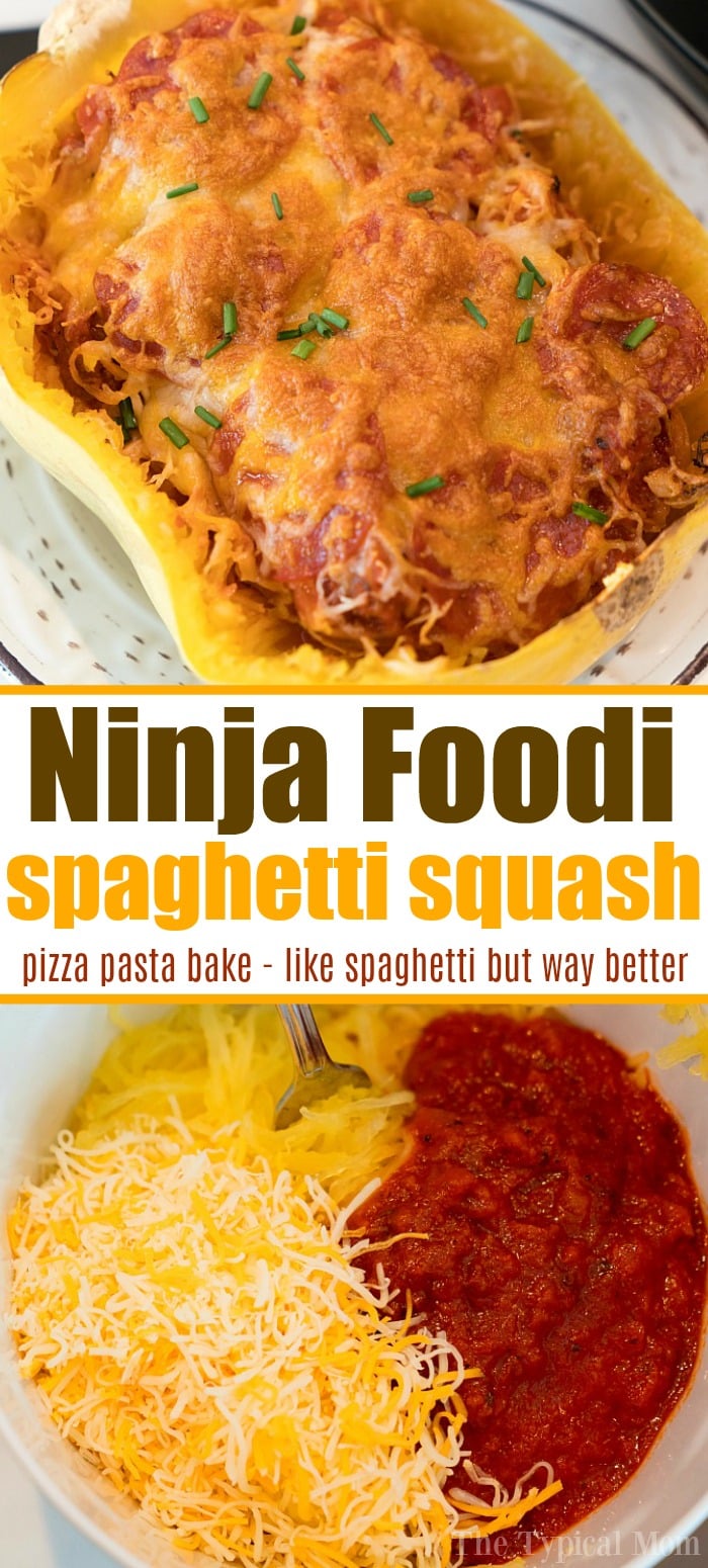 Ninja Foodi Spaghetti Squash Pizza Spaghetti Squash